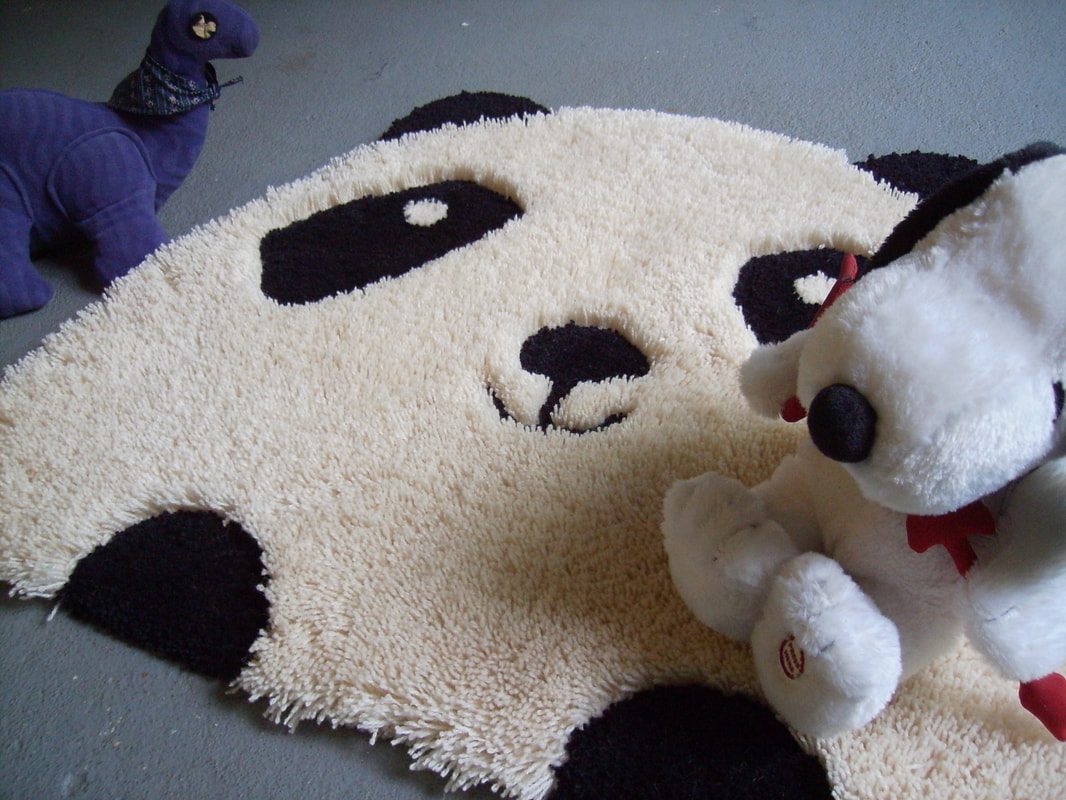 Children's Custom Made Panda Rug